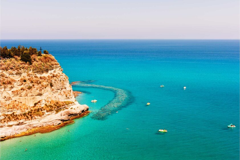 Le meravigliose di spiagge di Tropea