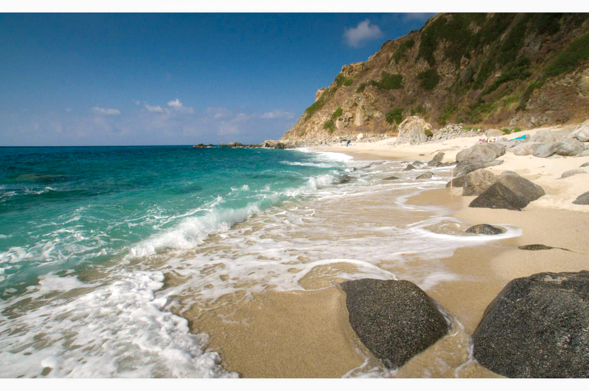 Le spiagge di Tropea Baia di Formicoli